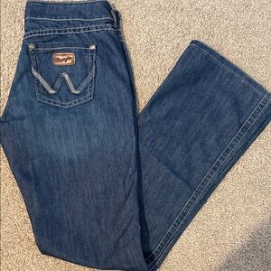 Wrangler Women's Dark Blue Boot Cut Jeans